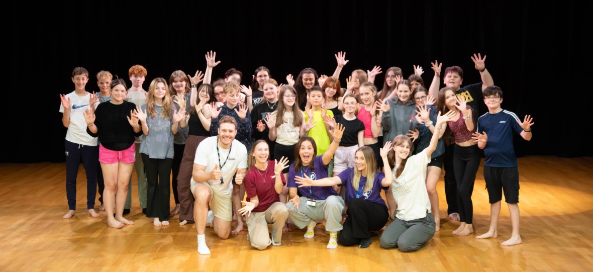 Large Web Image Performing Arts Summer School 2025 cohort