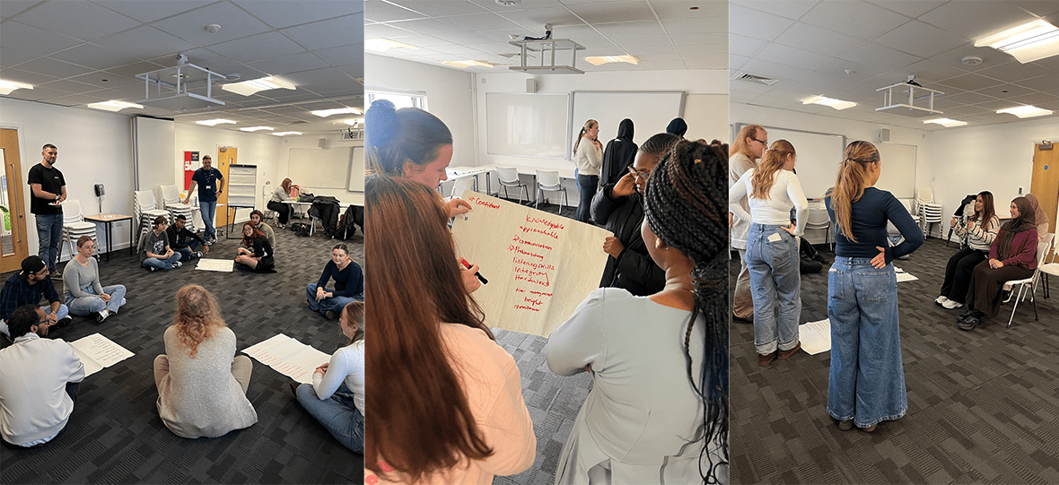 Training Student Ambassadors and Marshals at the University of Salford 2